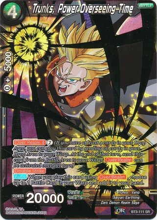 Trunks, Power Overseeing Time [BT3-111] | Devastation Store