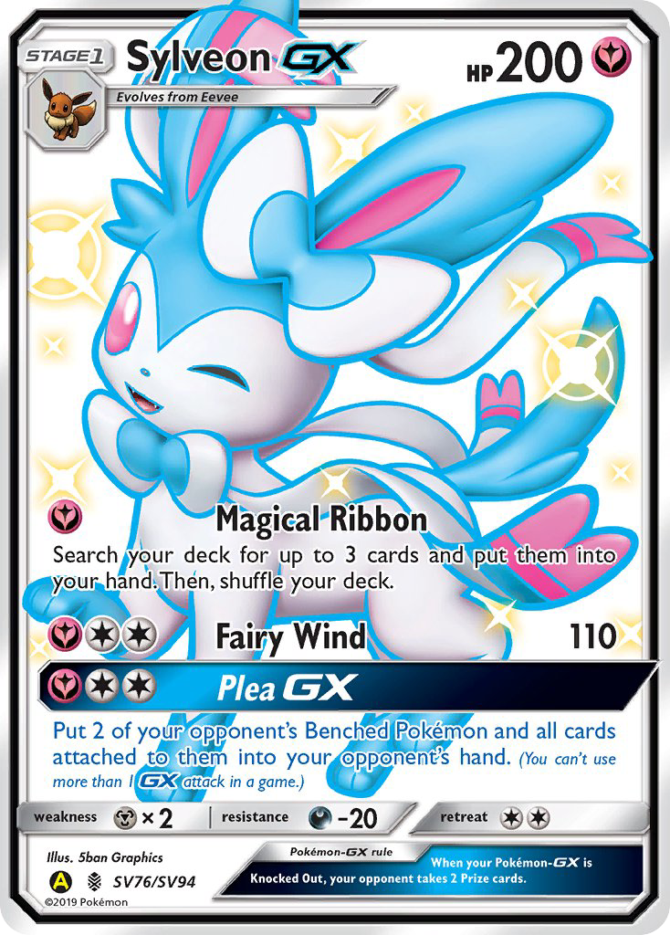 Sylveon GX (SV76/SV94) [Sun & Moon: Hidden Fates - Shiny Vault] | Devastation Store