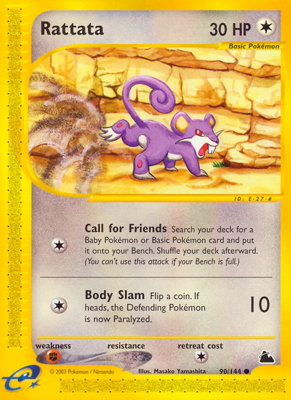 Rattata (90/144) [Skyridge] | Devastation Store