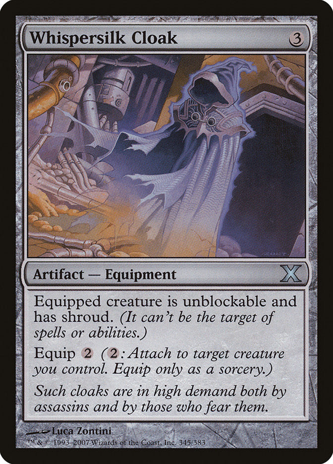 Whispersilk Cloak [Tenth Edition] - Devastation Store | Devastation Store