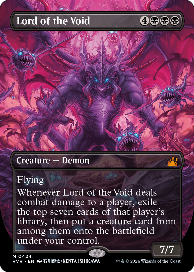 Lord of the Void (Anime Borderless) [Ravnica Remastered] | Devastation Store