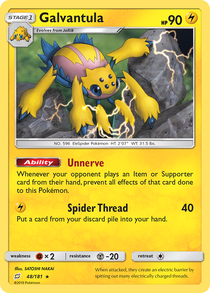 Galvantula (48/181) [Sun & Moon: Team Up] | Devastation Store