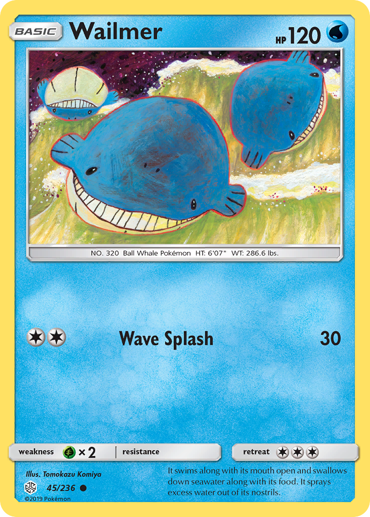 Wailmer (45/236) [Sun & Moon: Cosmic Eclipse] | Devastation Store