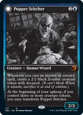 Poppet Stitcher // Poppet Factory [Innistrad: Double Feature] | Devastation Store