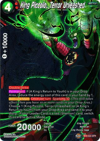 King Piccolo, Terror Unleashed (SPR) (BT5-022) [Miraculous Revival] | Devastation Store