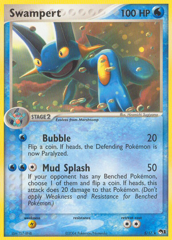 Swampert (5/17) [POP Series 1] | Devastation Store