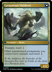 Invasion of Pyrulea // Gargantuan Slabhorn [March of the Machine] | Devastation Store