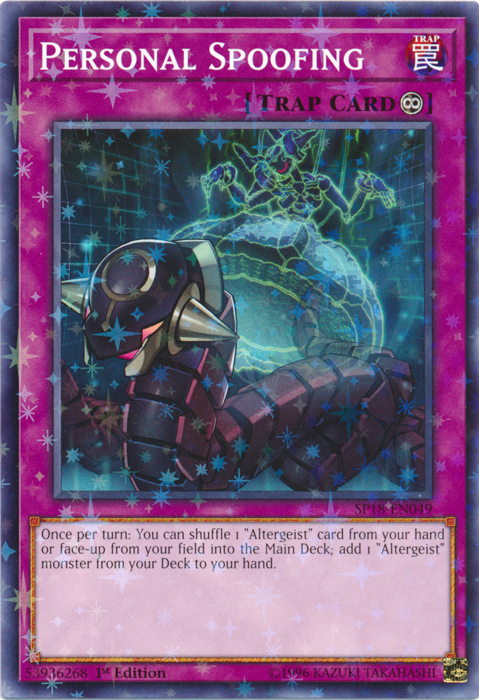 Personal Spoofing [SP18-EN049] Starfoil Rare | Devastation Store