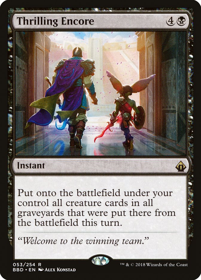 Thrilling Encore [Battlebond] - Devastation Store | Devastation Store