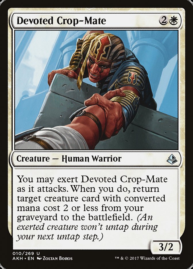 Devoted Crop-Mate [Amonkhet] | Devastation Store