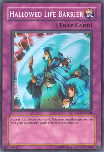 Hallowed Life Barrier [DR3-EN060] Super Rare | Devastation Store