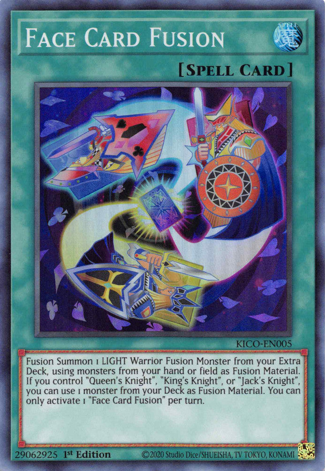 Face Card Fusion (Super Rare) [KICO-EN005] Super Rare | Devastation Store