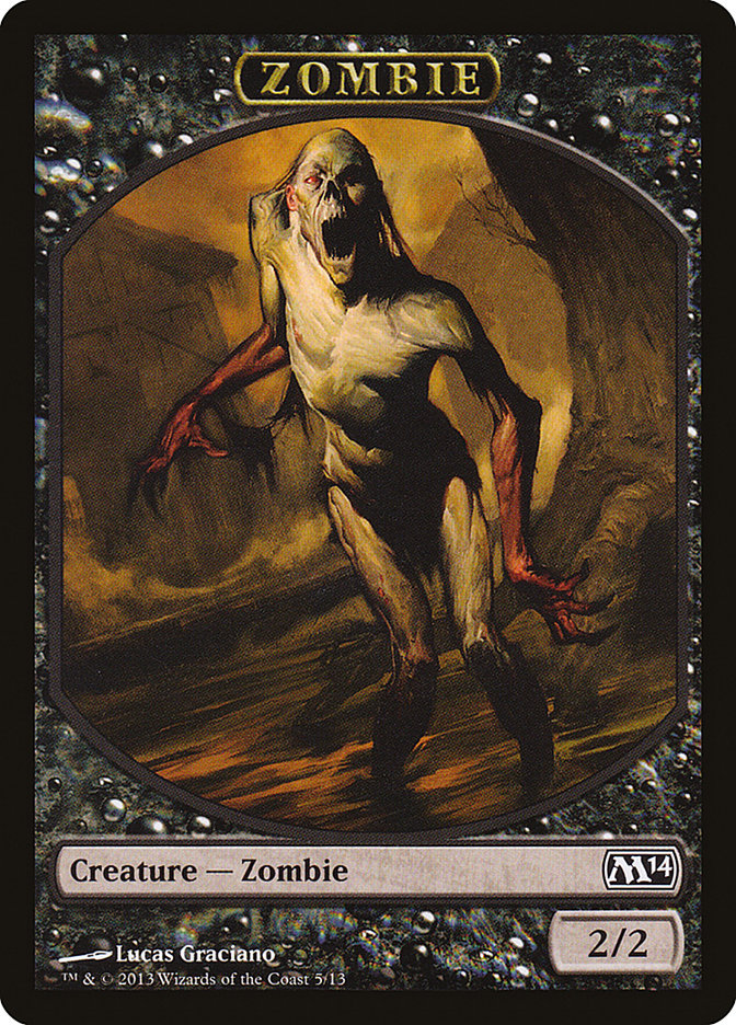 Zombie [Magic 2014 Tokens] - Devastation Store | Devastation Store