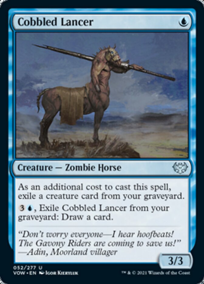 Cobbled Lancer [Innistrad: Crimson Vow] | Devastation Store