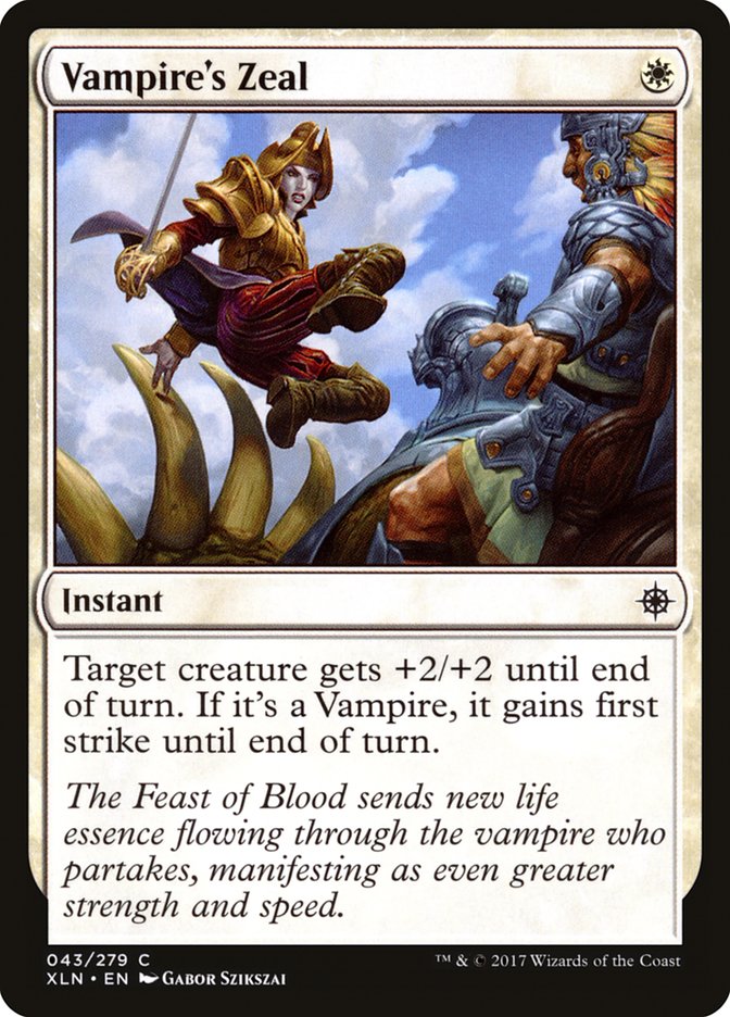 Vampire's Zeal [Ixalan] - Devastation Store | Devastation Store