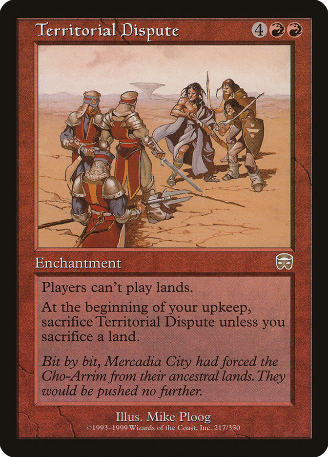 Territorial Dispute [Mercadian Masques] - Devastation Store | Devastation Store