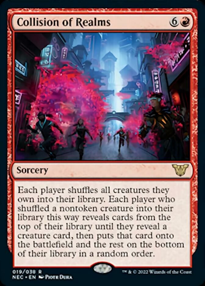 Collision of Realms [Kamigawa: Neon Dynasty Commander] | Devastation Store