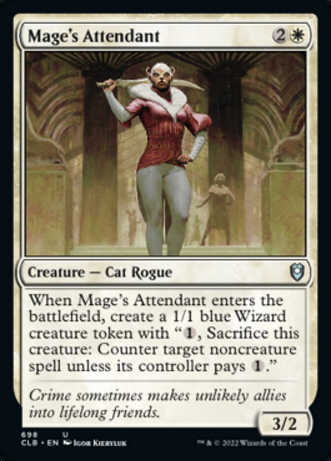 Mage's Attendant [Commander Legends: Battle for Baldur's Gate] | Devastation Store