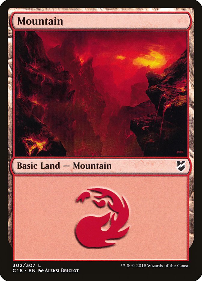 Mountain (302) [Commander 2018] | Devastation Store