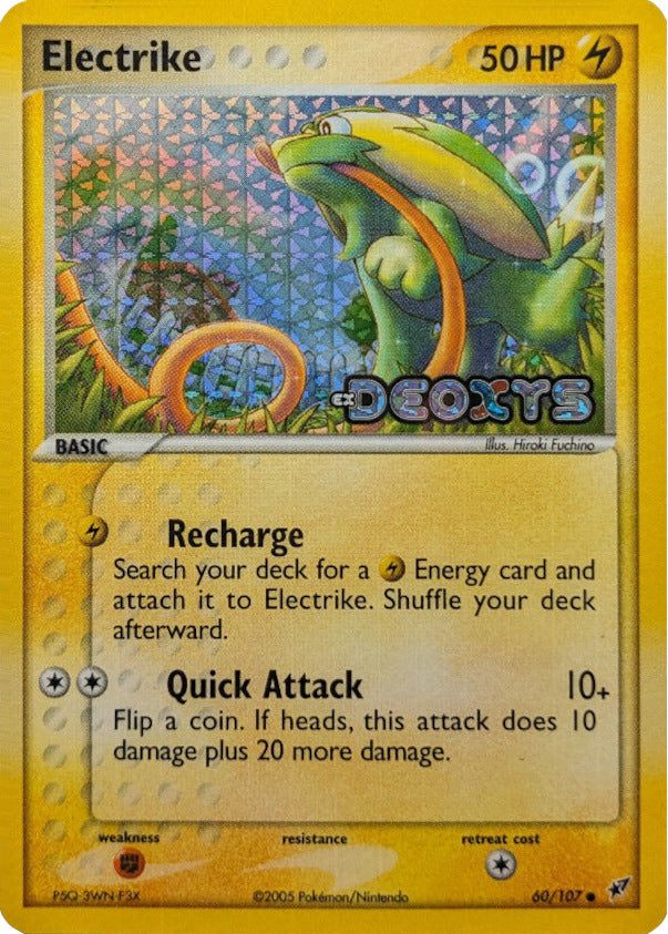 Electrike (60/107) (Stamped) [EX: Deoxys] | Devastation Store