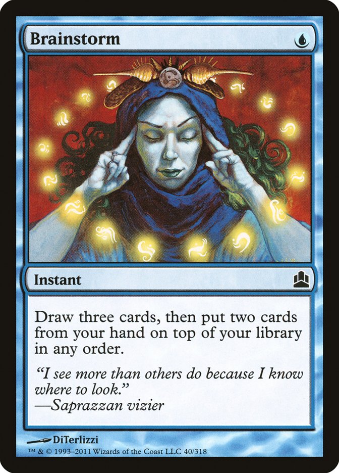 Brainstorm [Commander 2011] | Devastation Store