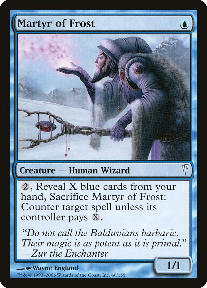 Martyr of Frost [Coldsnap] | Devastation Store
