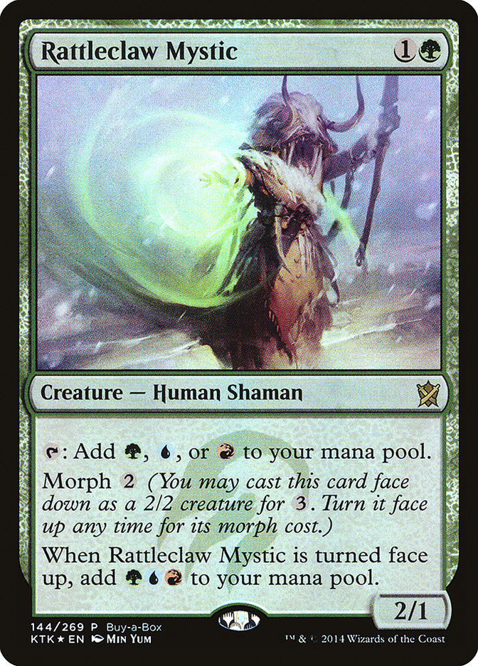 Rattleclaw Mystic (Buy-A-Box) [Khans of Tarkir Promos] | Devastation Store