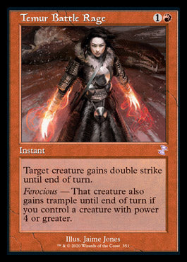 Temur Battle Rage (Timeshifted) [Time Spiral Remastered] | Devastation Store