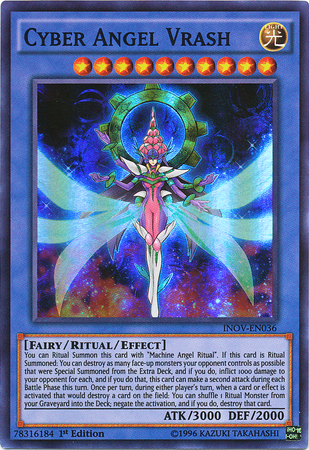 Cyber Angel Vrash [INOV-EN036] Super Rare | Devastation Store