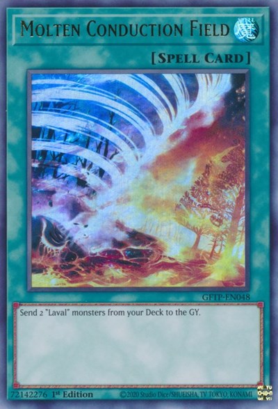 Molten Conduction Field [GFTP-EN048] Ultra Rare | Devastation Store