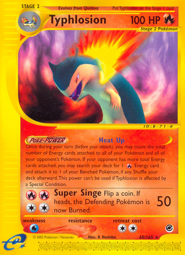 Typhlosion (65/165) [Expedition: Base Set] | Devastation Store