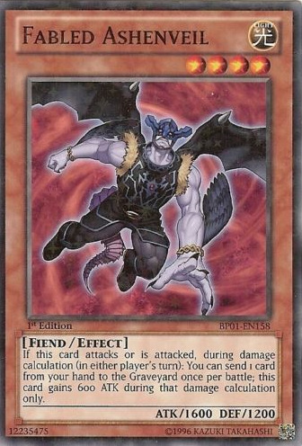 Fabled Ashenveil [BP01-EN158] Starfoil Rare | Devastation Store
