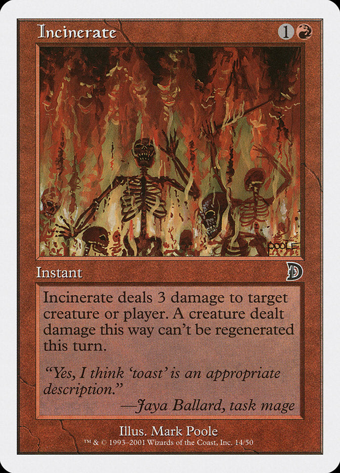 Incinerate [Deckmasters] - Devastation Store | Devastation Store