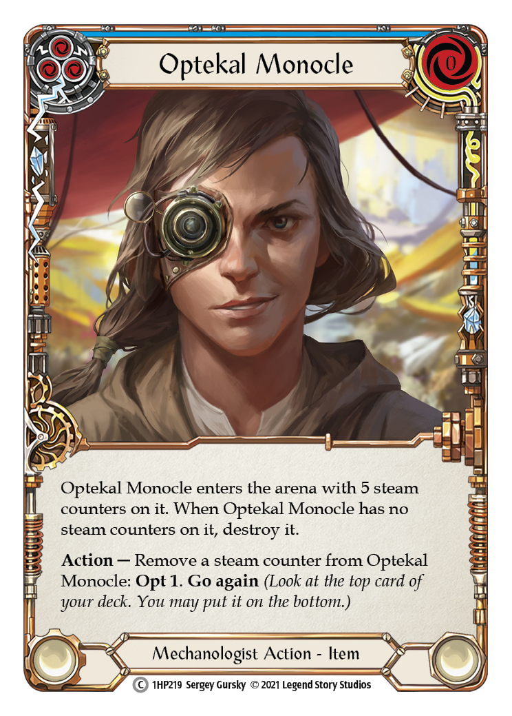 Optekal Monocle [1HP219] | Devastation Store