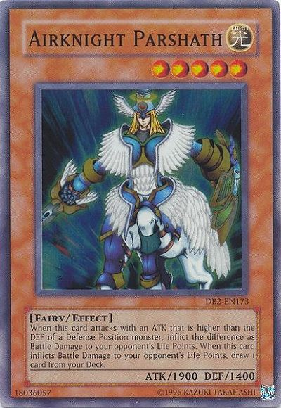 Airknight Parshath [DB2-EN173] Super Rare | Devastation Store