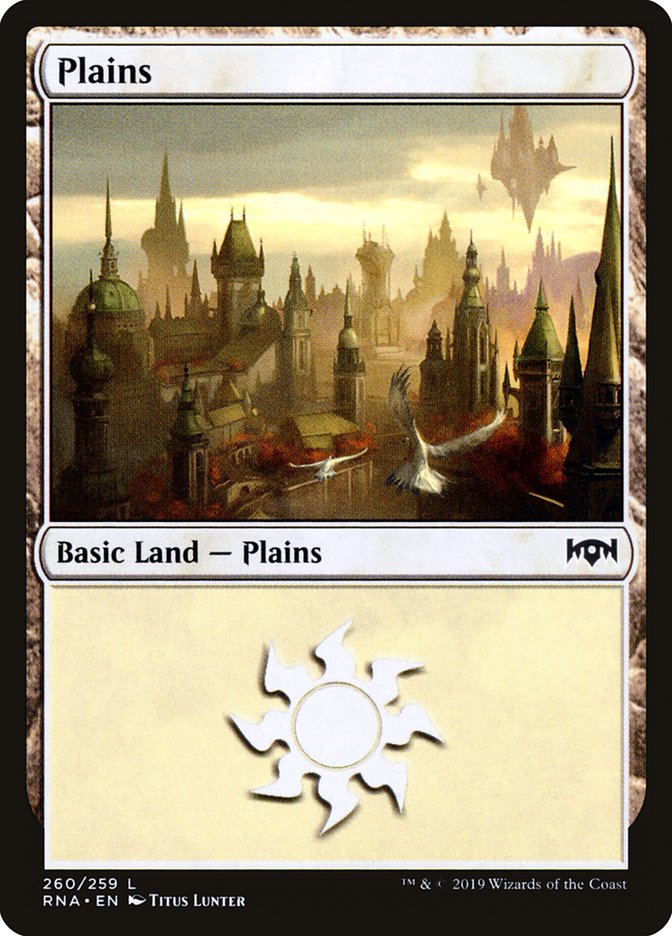 Plains (260) [Ravnica Allegiance] | Devastation Store