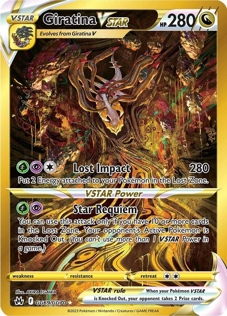Giratina VSTAR (GG69/GG70) (Secret) [Sword & Shield: Crown Zenith] | Devastation Store