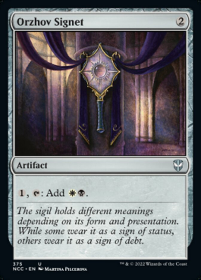 Orzhov Signet [Streets of New Capenna Commander] | Devastation Store