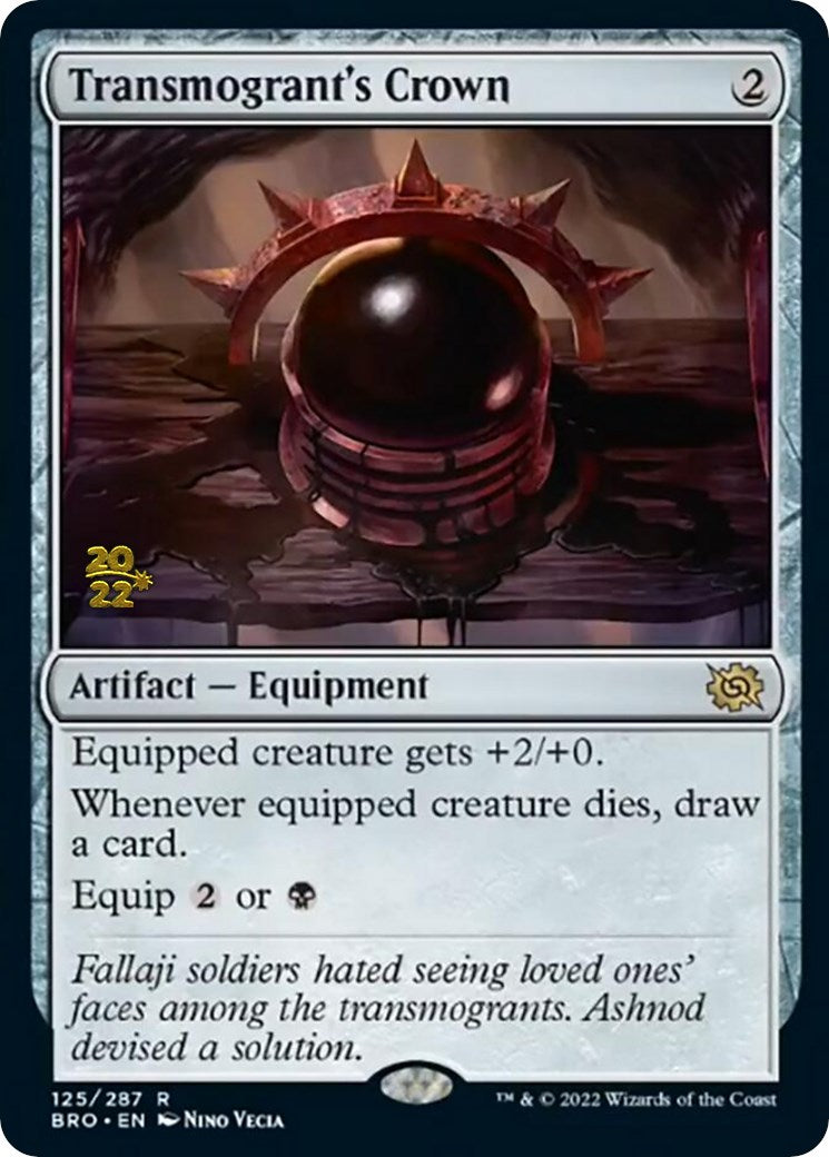 Transmogrant's Crown [The Brothers' War Prerelease Promos] | Devastation Store