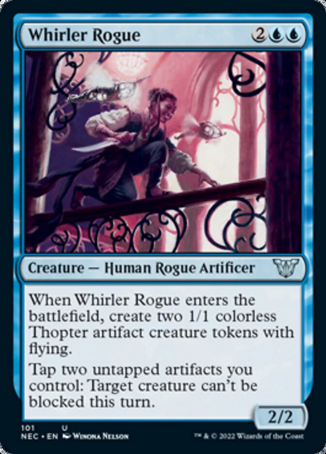 Whirler Rogue [Kamigawa: Neon Dynasty Commander] | Devastation Store