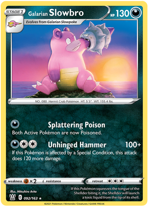 Galarian Slowbro (092/163) [Sword & Shield: Battle Styles] | Devastation Store