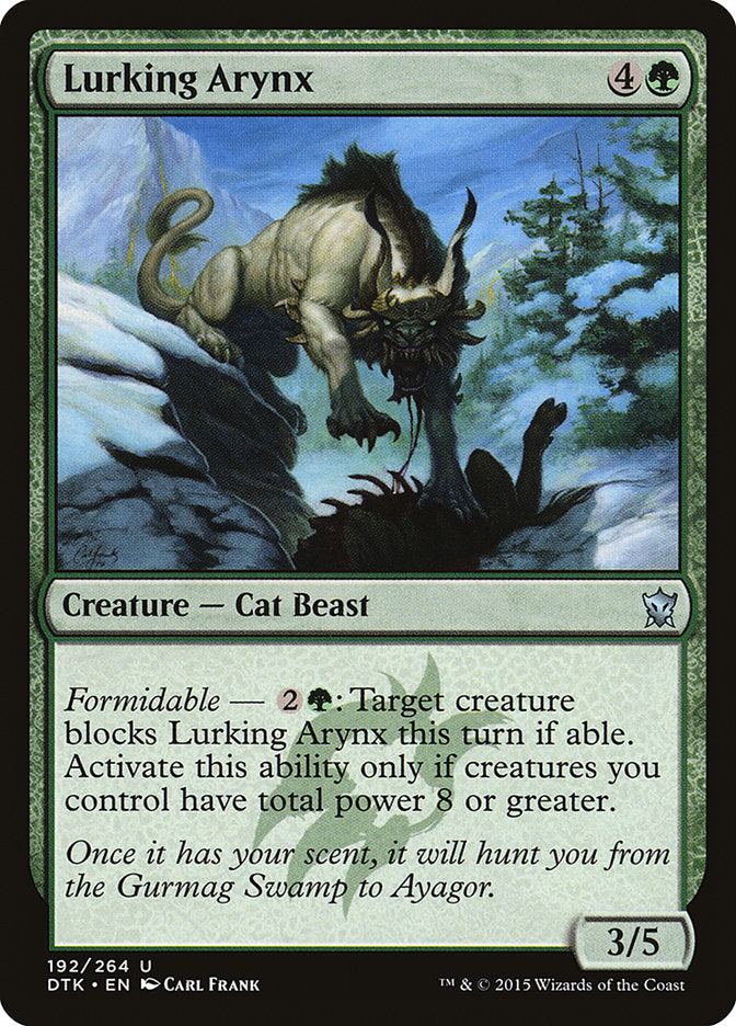 Lurking Arynx [Dragons of Tarkir] - Devastation Store | Devastation Store