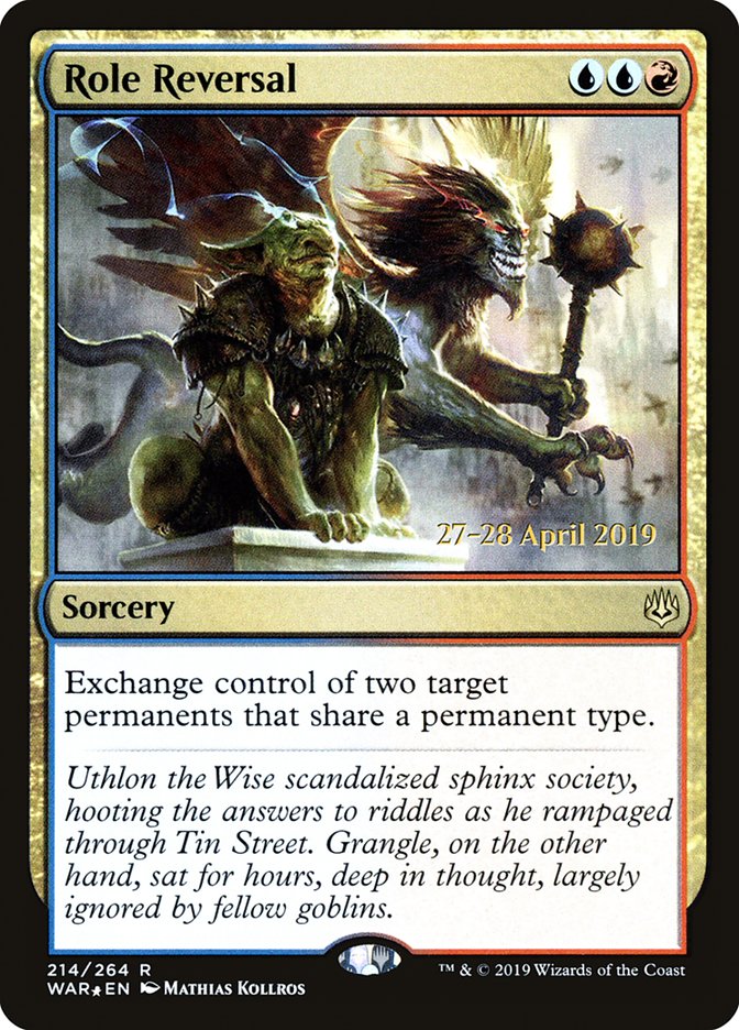 Role Reversal  [War of the Spark Prerelease Promos] | Devastation Store
