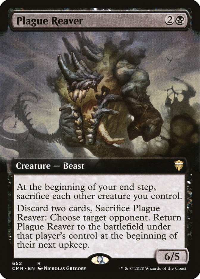 Plague Reaver (Extended) [Commander Legends] | Devastation Store