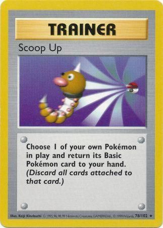 Scoop Up (78/102) [Base Set Shadowless Unlimited] | Devastation Store