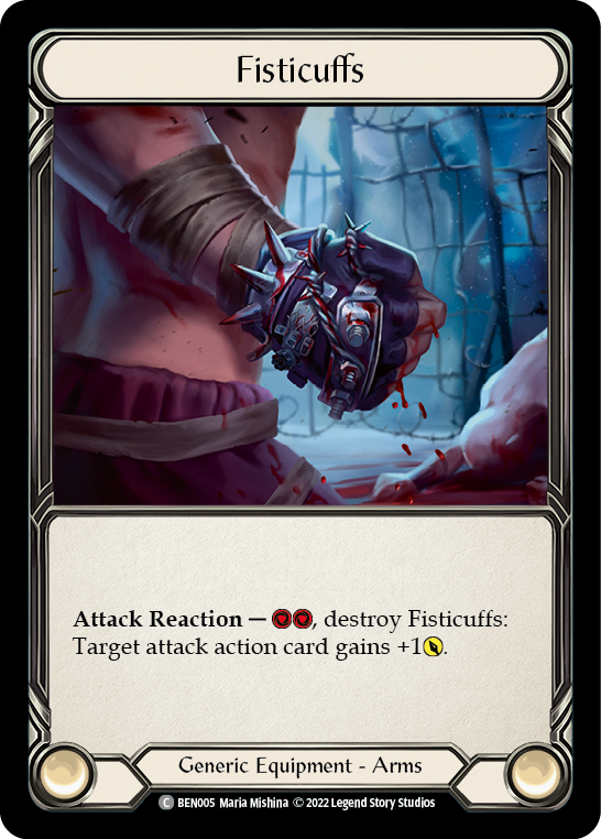 Fisticuffs [BEN005] (Outsiders Benji Blitz Deck) | Devastation Store