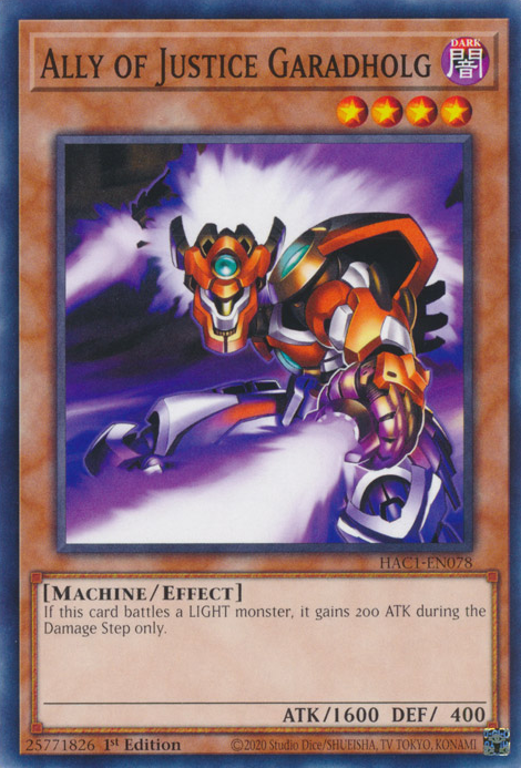 Ally of Justice Garadholg [HAC1-EN078] Common | Devastation Store