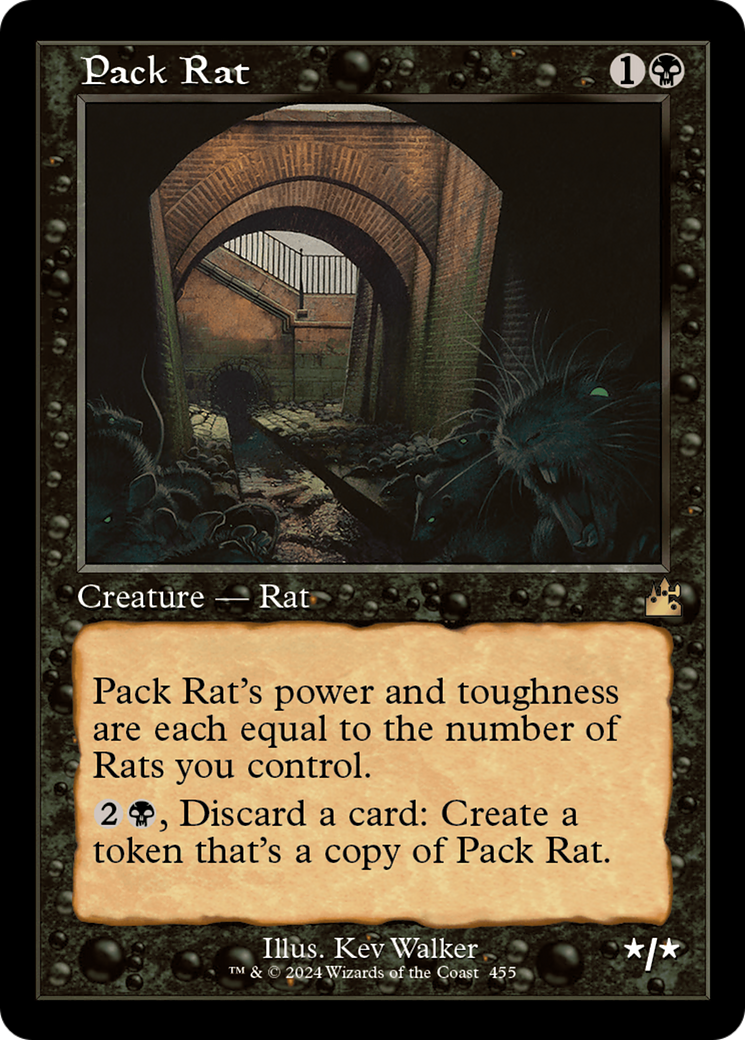 Pack Rat (Retro Frame) [Ravnica Remastered] | Devastation Store