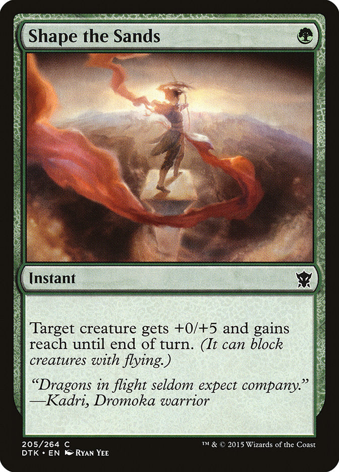 Shape the Sands [Dragons of Tarkir] - Devastation Store | Devastation Store
