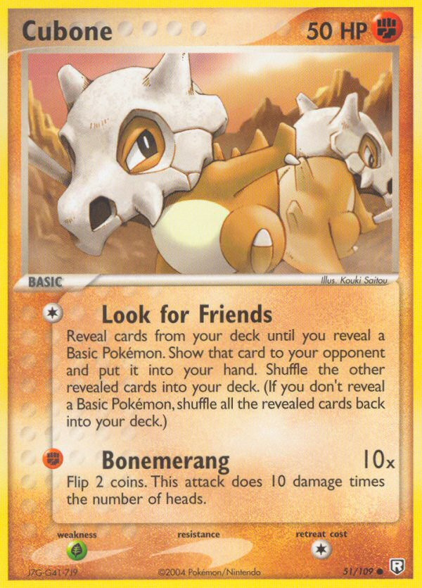 Cubone (51/109) [EX: Team Rocket Returns] | Devastation Store